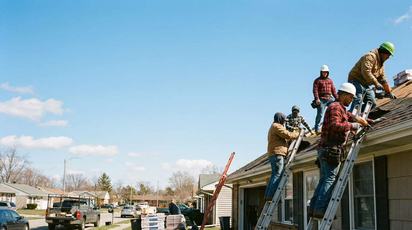 Roofing in Whittington, IL near me